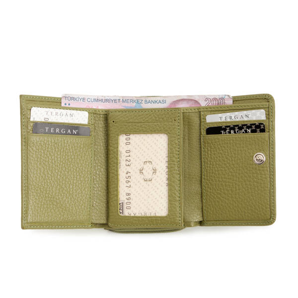 Yeşil Hakiki Deri Kadın Cüzdan - S1CB00005798-U5V - 2