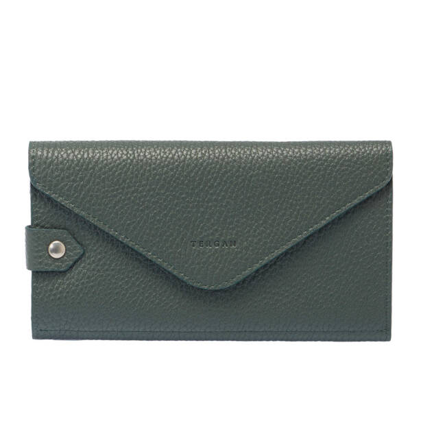 Yeşil Deri Kadın Cüzdan - S1CB00005811-I5T - 2