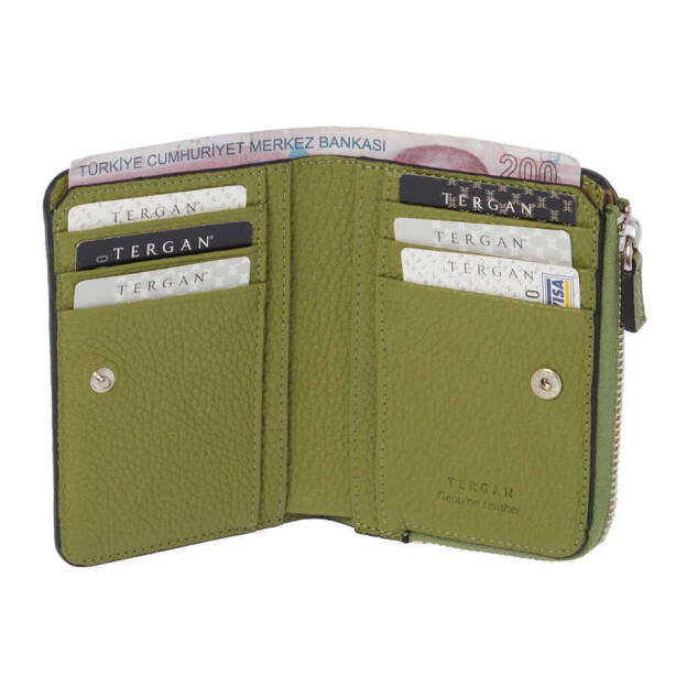 Yeşil Deri Kadın Cüzdan - S1CB00005812-G8Z - 2