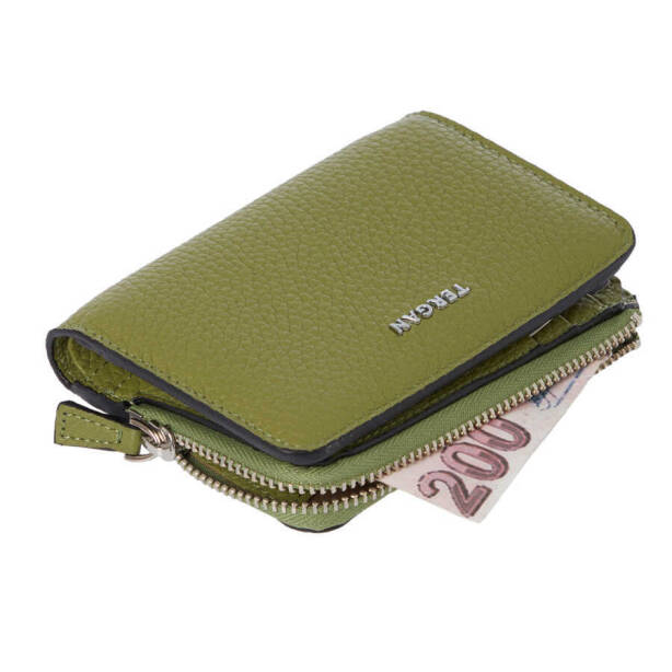 Yeşil Deri Kadın Cüzdan - S1CB00005812-G8Z - 3