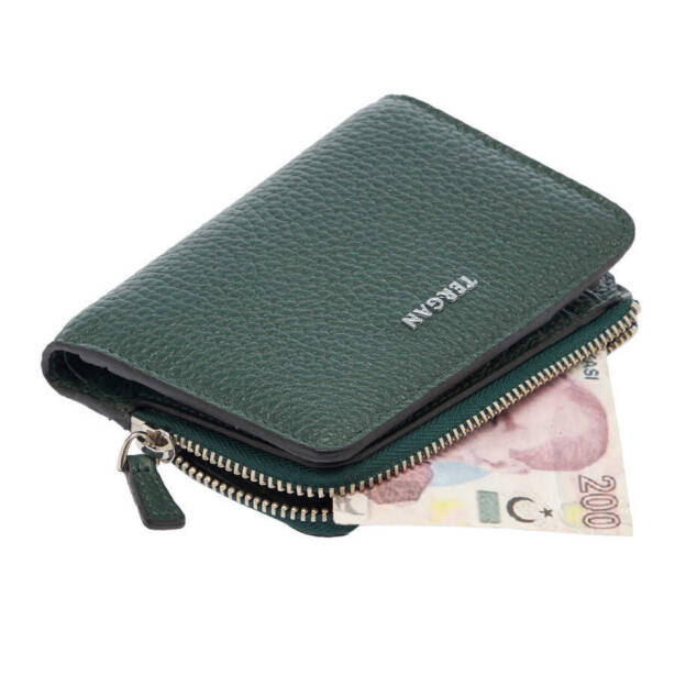 Yeşil Deri Kadın Cüzdan - S1CB00005812-I5T - 3