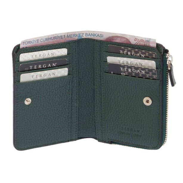 Yeşil Hakiki Deri Kadın Cüzdan - S1CB00005812-I5T - 2