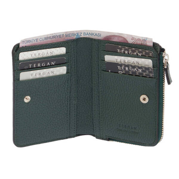 Yeşil Hakiki Deri Kadın Cüzdan - S1CB00005812-I5T - 2