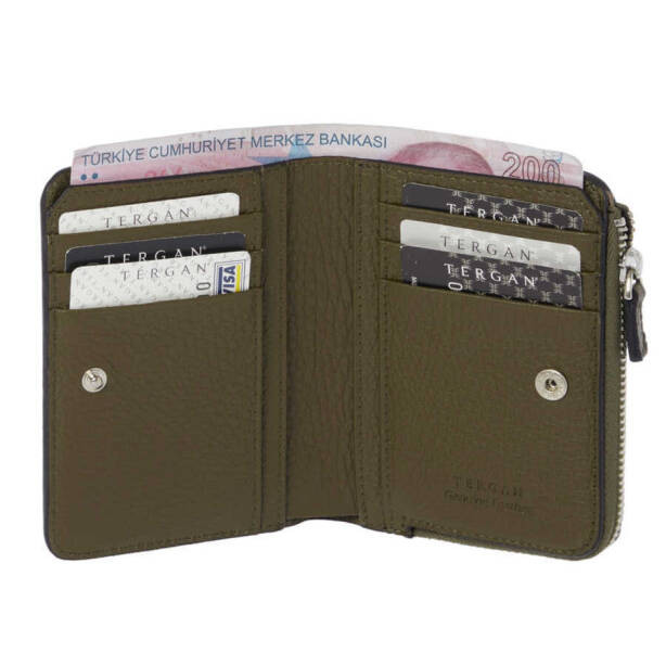 Yeşil Deri Kadın Cüzdan - S1CB00005812-T7N - 2
