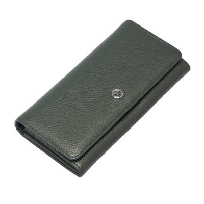 Yeşil Deri Kadın Cüzdan - S1CB00005818-I5T 