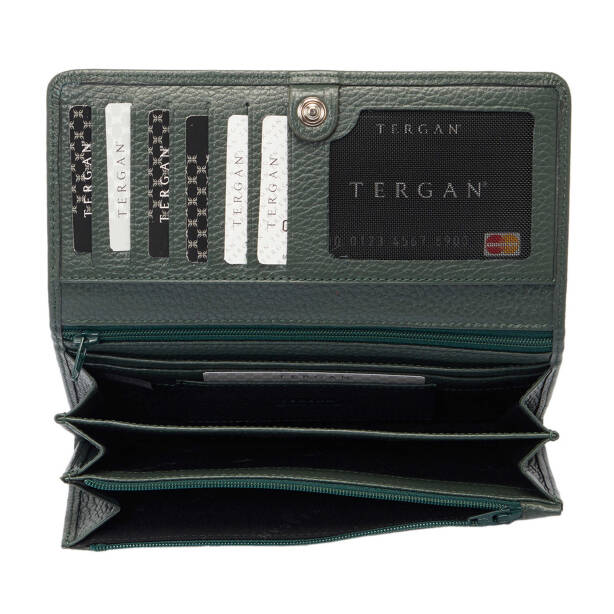 Yeşil Deri Kadın Cüzdan - S1CB00005818-I5T - 3