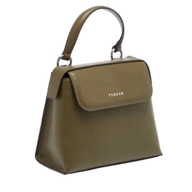 Yeşil Hakiki Deri Kadın El Çantası - S23K1BC80128-T8N - 2