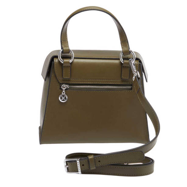 Yeşil Hakiki Deri Kadın El Çantası - S23K1BC80128-T8N - 3