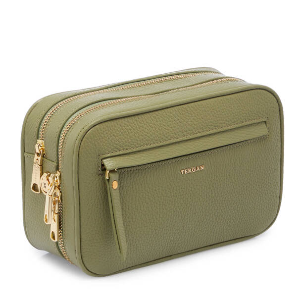 Yeşil Deri Kadın El Çantası - S25Y1BC80361-U5V - 2