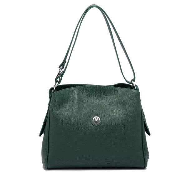 Yeşil Deri Kadın Omuz Çantası - S25K1BC79450-I5T - 1