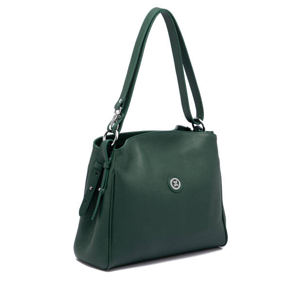 Yeşil Deri Kadın Omuz Çantası - S25K1BC79450-I5T - 2