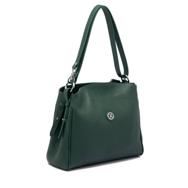 Yeşil Deri Kadın Omuz Çantası - S25K1BC79450-I5T - 2
