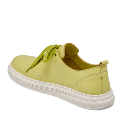 Yeşil Deri Kadın Sneaker - K24I1AY67093-G81 - 2