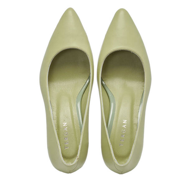 Yeşil Deri Kadın Stiletto - K24S1AY67737-S1X - 5