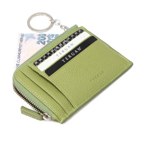 Yeşil Deri Unisex Kredi Kartlık - S1KK00000265-G8Z - 2