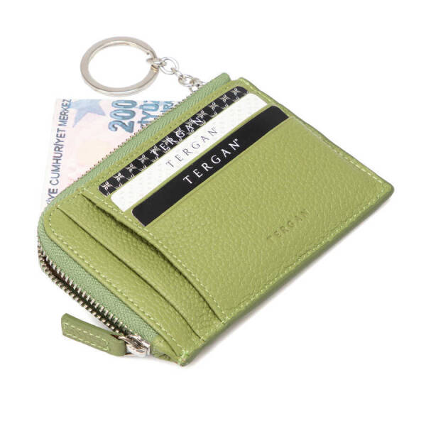 Yeşil Deri Unisex Kredi Kartlık - S1KK00000265-G8Z - 2