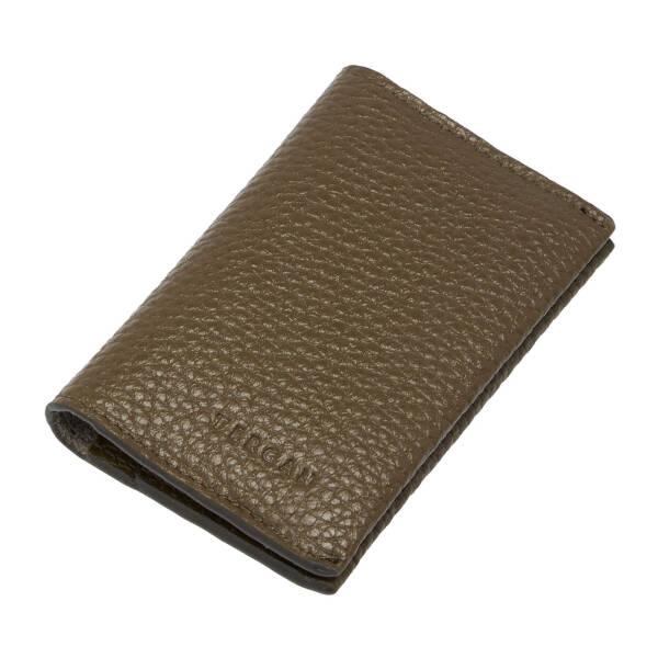 Yeşil Deri Unisex Kredi Kartlık - S1KK00000266-T7N - 1
