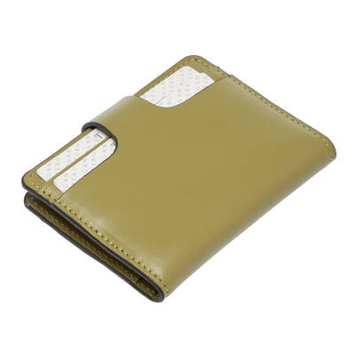  Yeşil Deri Unisex Kredi Kartlık - S1KK00001653-J2G - 3
