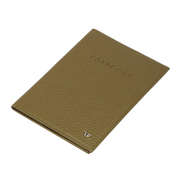 Yeşil Deri Unisex Pasaportluk - S1PS00001200-T7N 