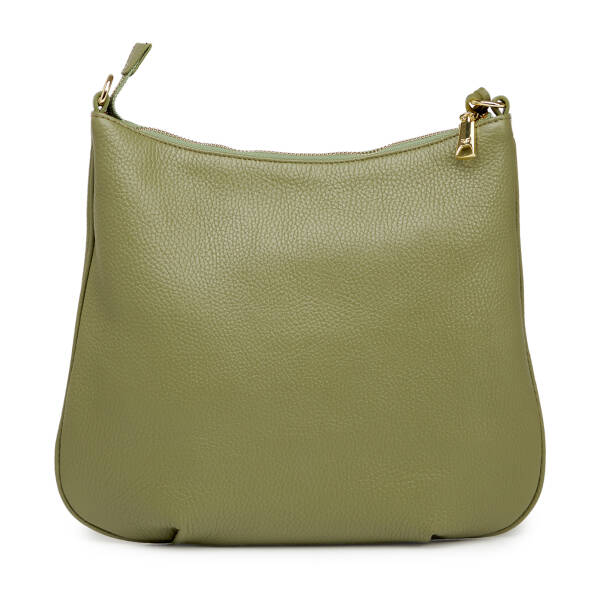 Yeşil Hakiki Deri Kadın Çapraz Askılı Çanta - S26Y1BC80409-U5V - 3