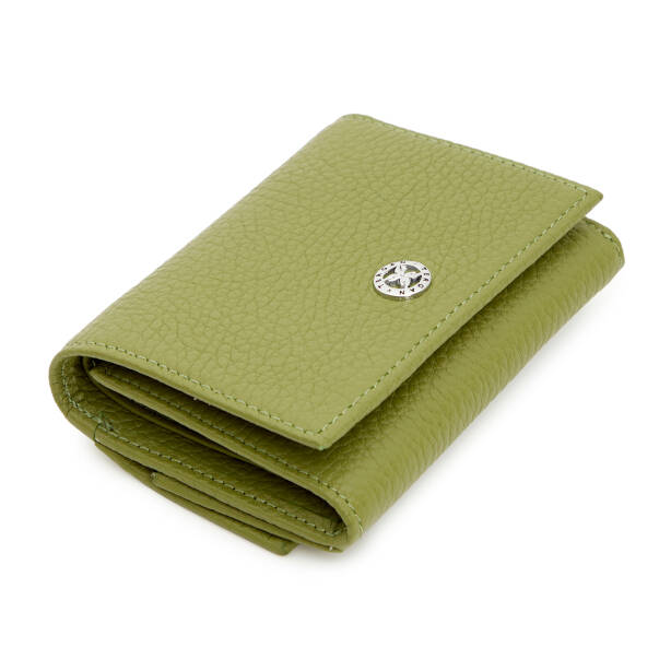 Yeşil Hakiki Deri Kadın Cüzdan - S1CB00005819-G8Z 