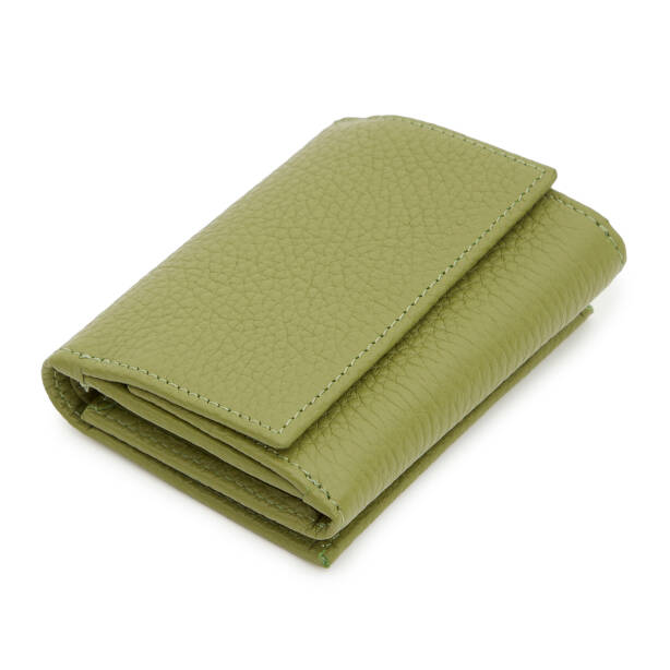 Yeşil Hakiki Deri Kadın Cüzdan - S1CB00005819-G8Z - 3