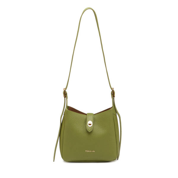 Yeşil Hakiki Deri Kadın Omuz Çantası - S26Y1BC80527-G8Z - 1