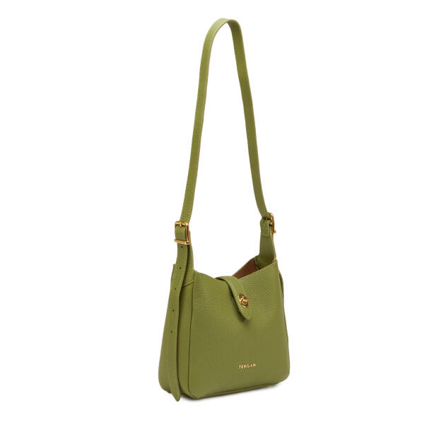 Yeşil Hakiki Deri Kadın Omuz Çantası - S26Y1BC80527-G8Z - 2