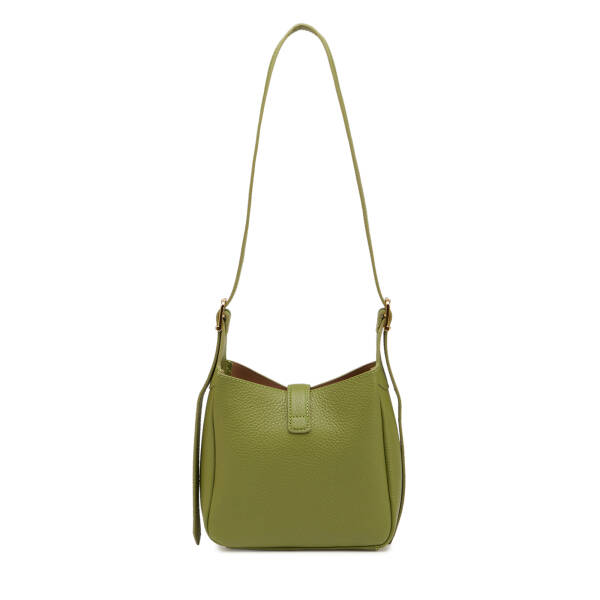 Yeşil Hakiki Deri Kadın Omuz Çantası - S26Y1BC80527-G8Z - 3