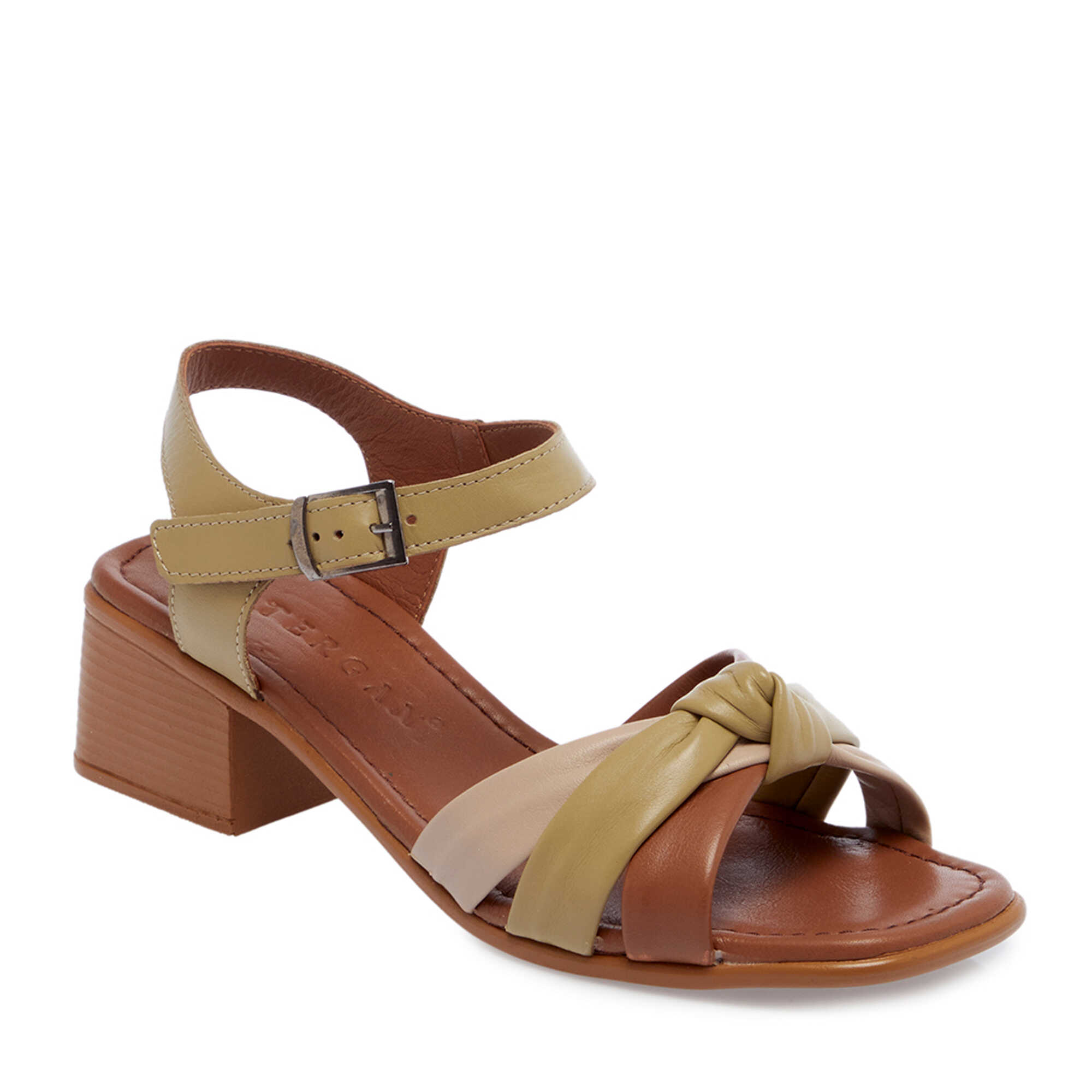 Yeşil Hakiki Deri Kadın Sandalet - K26Y1SN68369-G81
