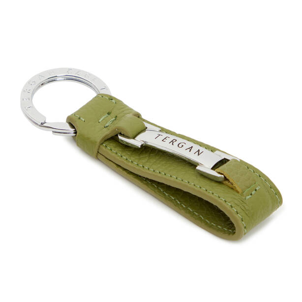 Yeşil Hakiki Deri Unisex Anahtarlık - S1AN00000243-G8Z 