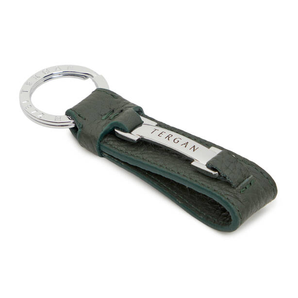 Yeşil Hakiki Deri Unisex Anahtarlık - S1AN00000243-I5T 