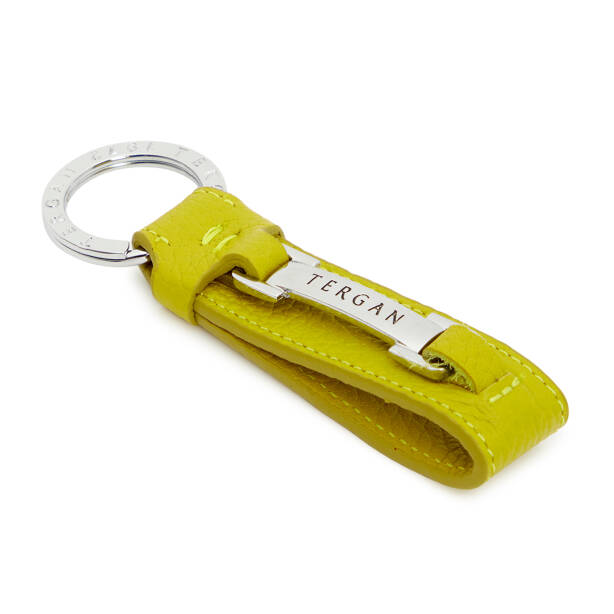 Yeşil Hakiki Deri Unisex Anahtarlık - S1AN00000243-T7A 