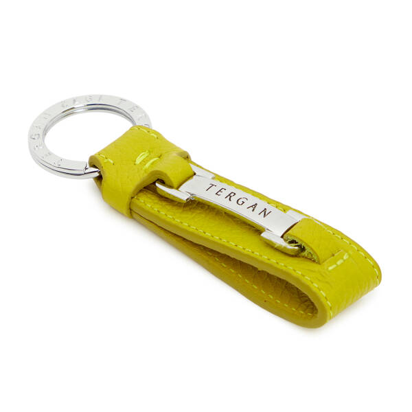 Yeşil Hakiki Deri Unisex Anahtarlık - S1AN00000243-T7A - 1