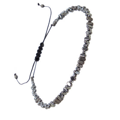 Yeşil Hematit Erkek Bileklik - E1BLK0410486-P89 - 2