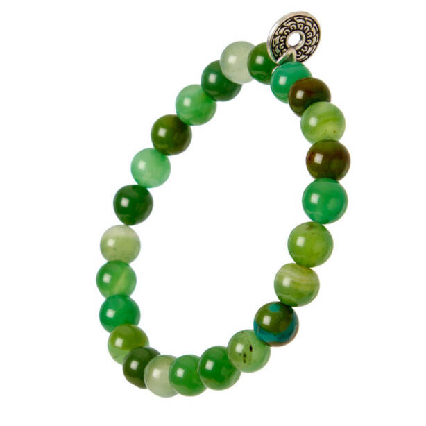 Yeşil Jasper Kadın Bileklik - K1BLK0450156-E90 - 2