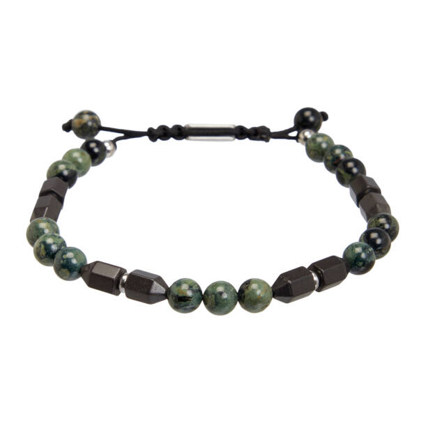 Yeşil Malakit Erkek Bileklik - E1BLK0410504-E90 - 1