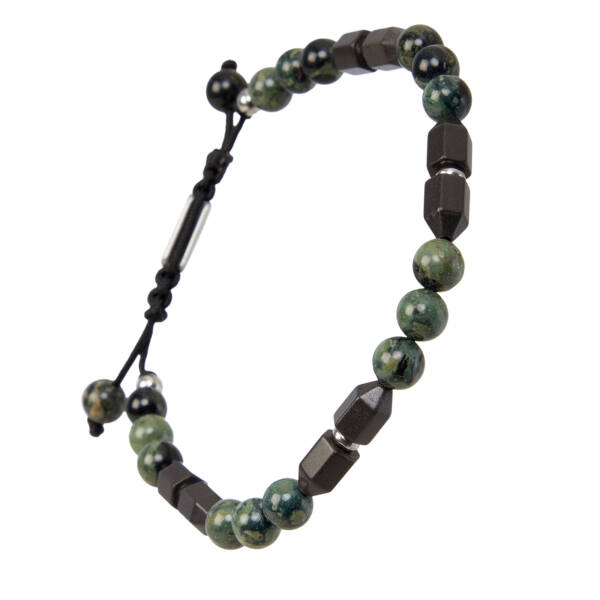 Yeşil Malakit Erkek Bileklik - E1BLK0410504-E90 - 2