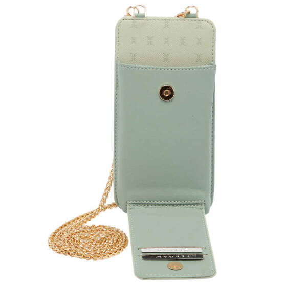 Yeşil Print Kadın Çapraz Askılı Çanta - S23K1PR09127-U2A - 2