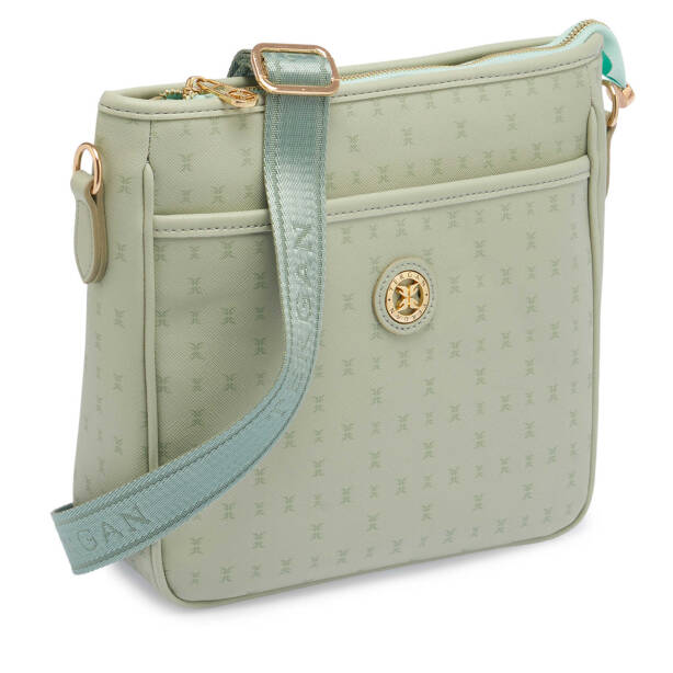 Yeşil Print Kadın Çapraz Askılı Çanta - S25Y1PR09128-U2A - 2