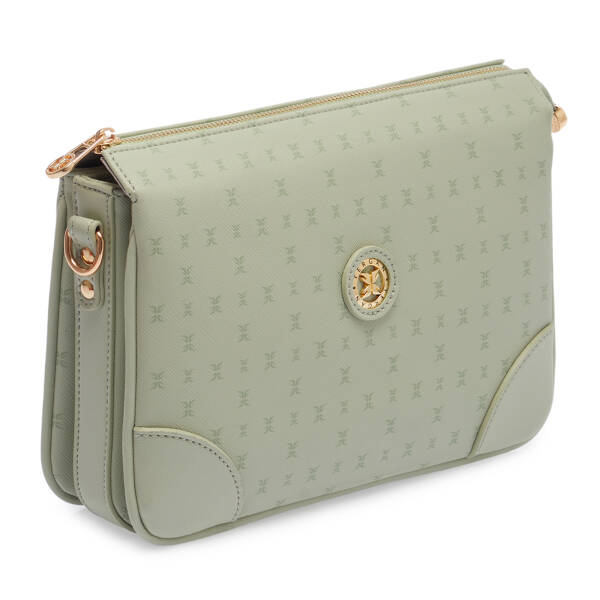 Yeşil Print Kadın Çapraz Askılı Çanta - S26Y1PR09090-U2A - 2