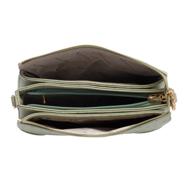 Yeşil Print Kadın Çapraz Askılı Çanta - S26Y1PR09090-U2A - 4