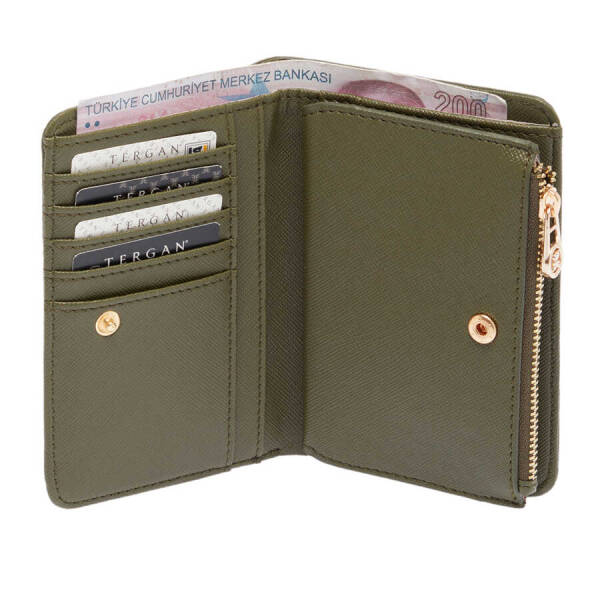 Yeşil Print Kadın Cüzdan - S1CB00055815-T5I - 3