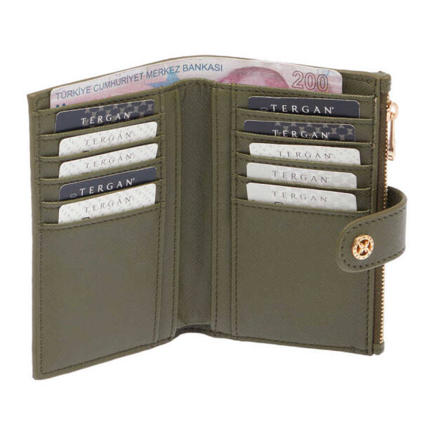 Yeşil Print Kadın Cüzdan - S1CB00055816-T5I - Tergan