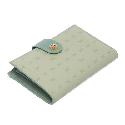  Yeşil Print Kadın Cüzdan - S1CB00055816-U2A 