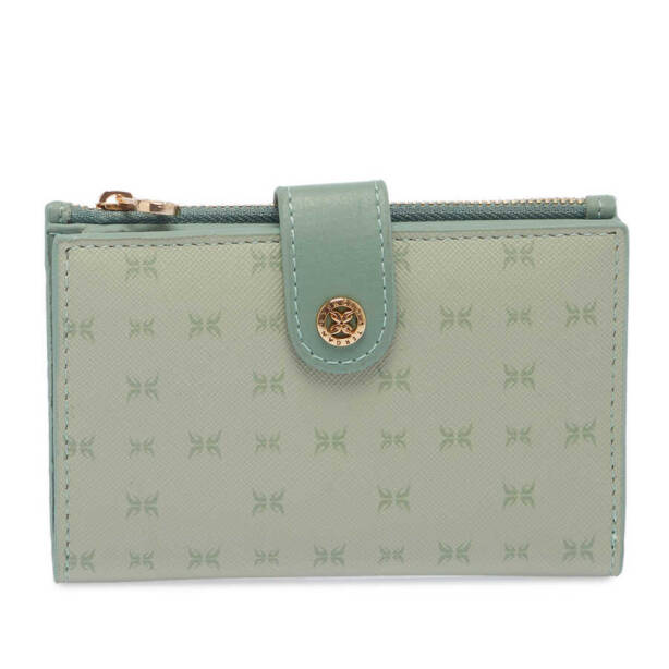 Yeşil Print Kadın Cüzdan - S1CB00055816-U2A - 2