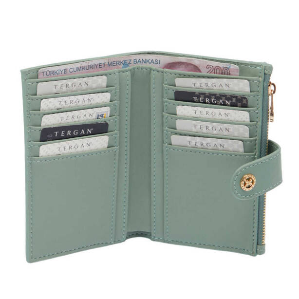 Yeşil Print Kadın Cüzdan - S1CB00055816-U2A - 3