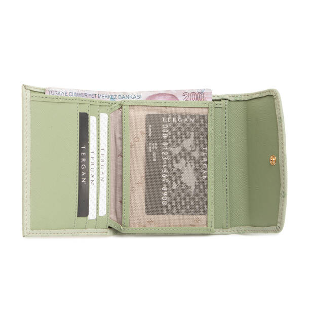 Yeşil Print Kadın Cüzdan - S1CB00055824-V6P - 2