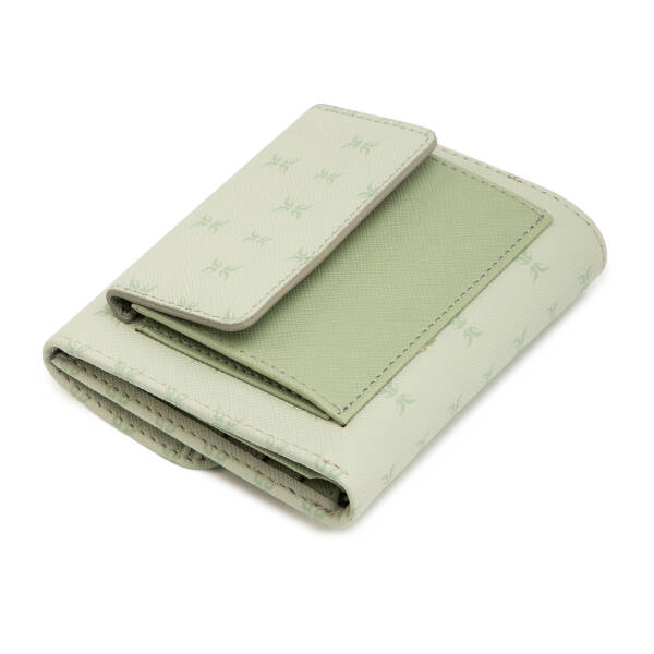 Yeşil Print Kadın Cüzdan - S1CB00055824-V6P - 4
