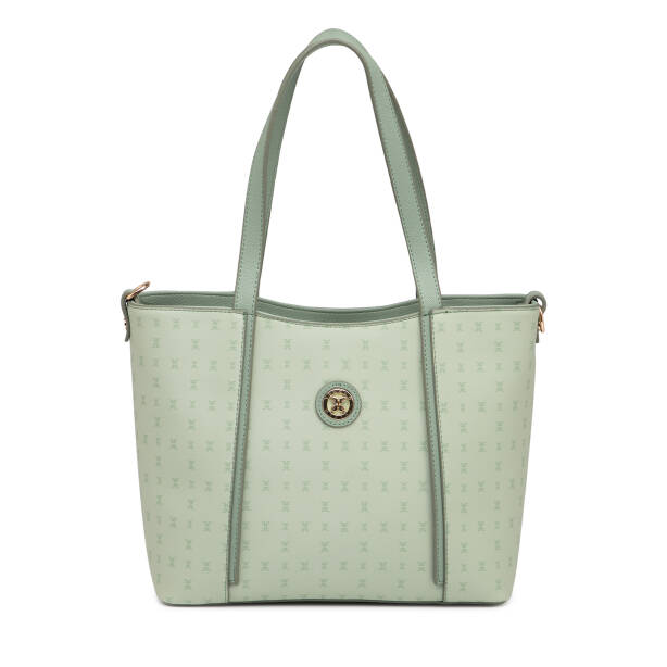 Yeşil Print Kadın Omuz Çantası - S1WPR0000804-U2A 